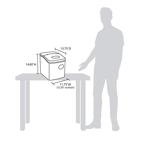 Newair Bullet Ice Machine - 28 lbs/Day Portable Ice Maker in Red - Image 20