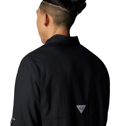 Columbia PFG Long Sleeve Tamiami II Fishing Shirt - Black - Image 7