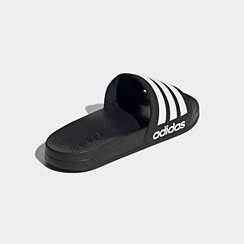 Adidas Adilette Shower Slides - Core Black/White - Image 6