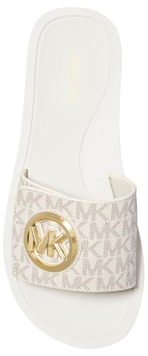 Michael Kors Women's MK Charm Slide Flex Pump - Vanilla, Size 8 - Image 3