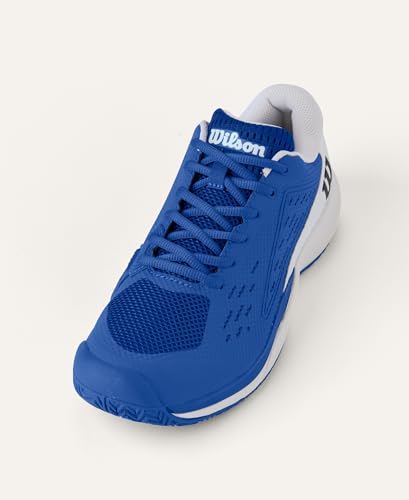 WILSON Men's Rush Pro Ace Pickler Shoe - Deja Vu Blue/White/Black, Size 9 - Image 16