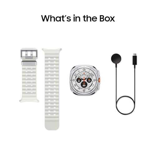Samsung Galaxy Watch Ultra 47mm LTE AI Smartwatch - Titanium White - Image 11