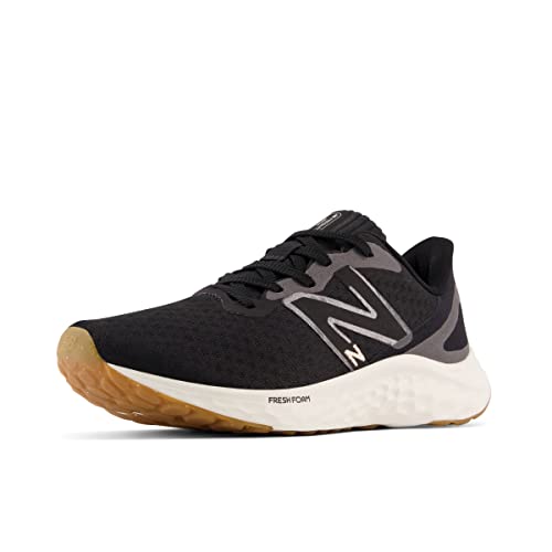 New Balance Women's Fresh Foam Arishi V4 Running Shoe - Black/Light Gold Metallic/Gum - Image 10