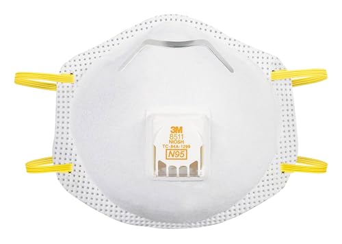 3M N95 Respirator 8511 - 10 Pack with Cool Flow Valve - Image 6