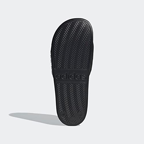 Adidas Adilette Shower Slides - Core Black/White - Image 4