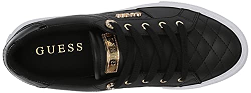Guess Women's Loven Sneaker in Black, Size 8.5 - Image 5