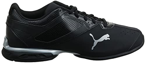 PUMA Men's Tazon 6 FM Shoes - Black/Silver - Image 9