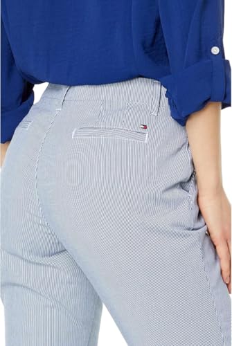 Tommy Hilfiger Hampton Chino Stripe Pants Blue/White 6 - Image 3