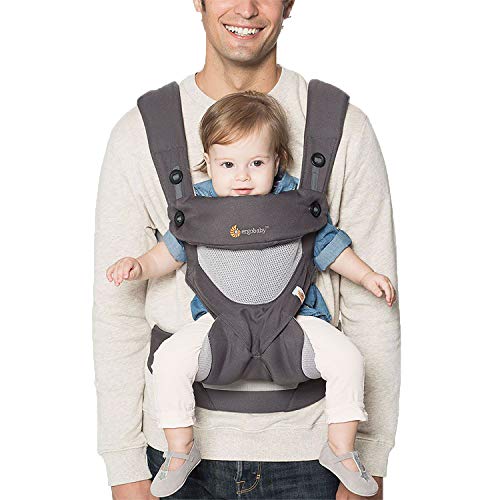 Ergobaby 360 All-Position Baby Carrier - Carbon Grey - Image 2