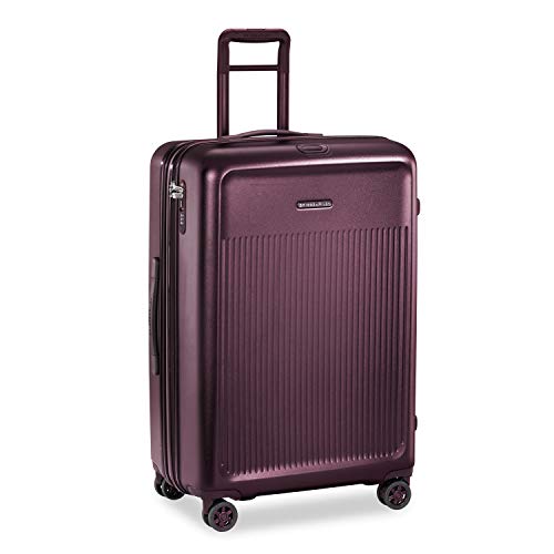 Briggs & Riley Sympatico 30-Inch Checked Spinner - Plum