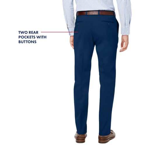 Tommy Hilfiger Men's Classic Stretch Chino Pants - Modern Fit & Versatile Comfort - Image 4