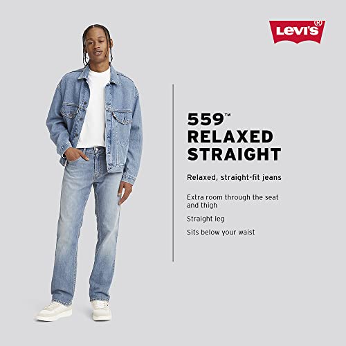 Levi's 559 Relaxed Straight Jeans - Navarro (38W x 32L) - Image 4