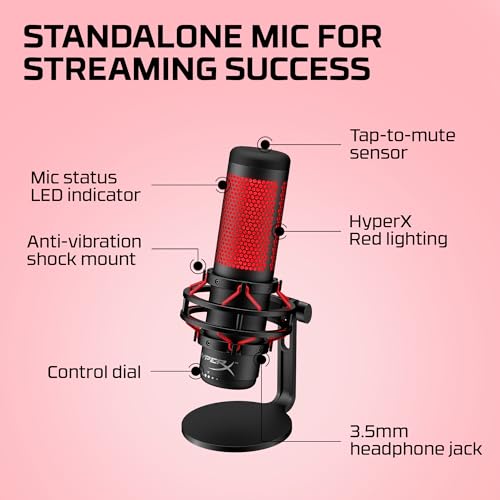 HyperX QuadCast USB Condenser Microphone - Image 6