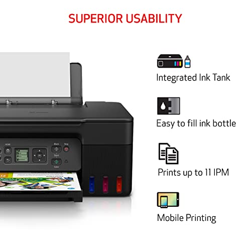 Canon MegaTank G3270 Wireless All-in-One Printer with 2 Years of Ink - Image 6