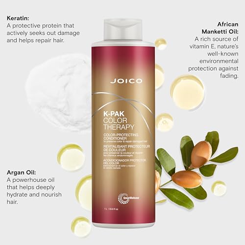 Joico K-PAK Color Therapy Conditioner for Color-Treated Hair - Image 5