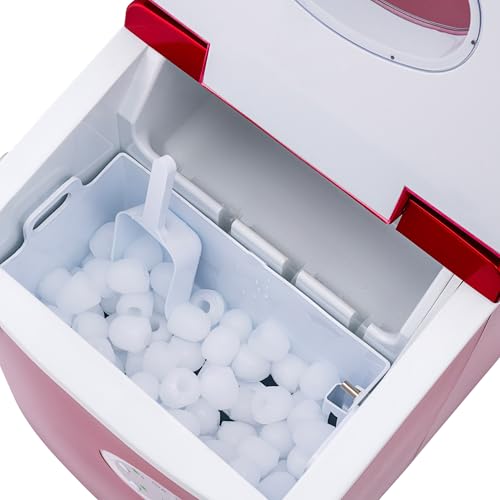 Newair Bullet Ice Machine - 28 lbs/Day Portable Ice Maker in Red - Image 13