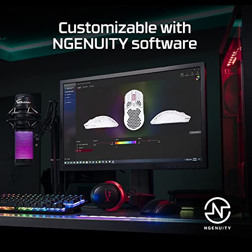 HyperX Pulsefire Haste Wireless Gaming Mouse – Ultra Lightweight, 61g - Image 6