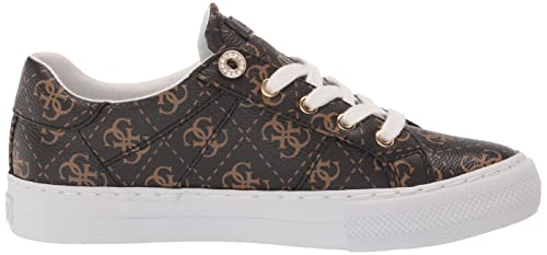 Guess Women's Loven3 Sneaker - Brown Multi 908 - Image 6