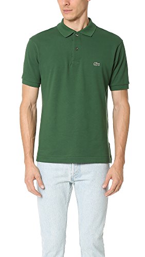 Lacoste Men's Classic Fit Polo Shirt - Green, Medium