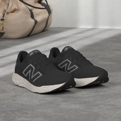 New Balance Women's W880V14 Running Shoe - Black/Sea Salt/Silver Metallic - Image 2