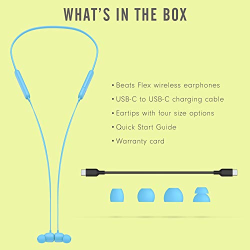 Beats Flex Wireless Earbuds - Flame Blue - Image 6