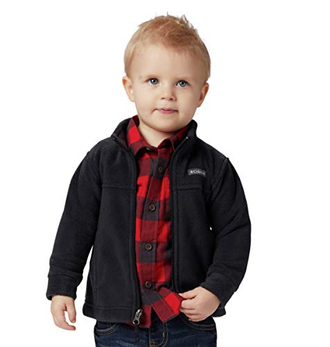 Columbia Toddler Boys Steens Mt II Fleece Jacket, Black - 4T - Image 7