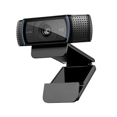 Logitech HD Pro Webcam C920 - Full HD 1080p Video Calling & Recording