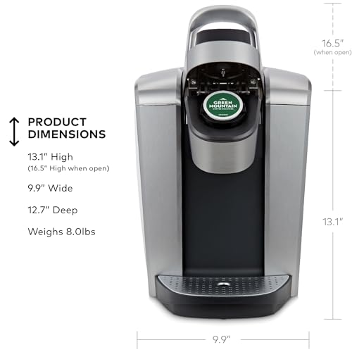 Keurig K-Elite Coffee Maker with Iced Coffee & Temp Controls, Brushed Silver - Image 8
