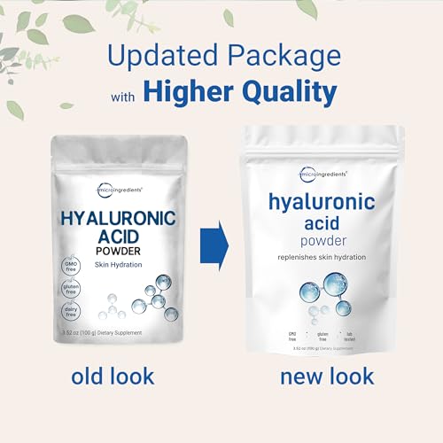 Micro Ingredients Hyaluronic Acid Serum Powder, 100 Grams - Image 3