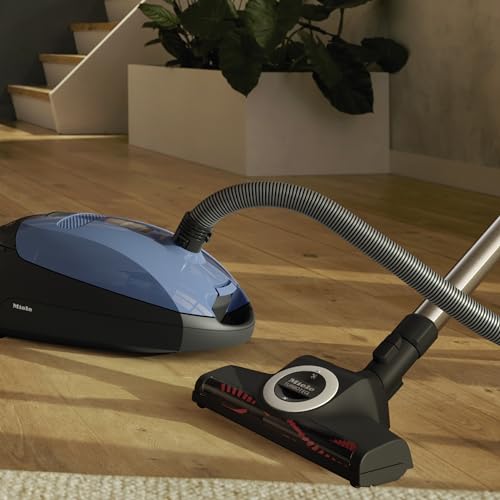 Miele Classic C1 Turbo Team Bagged Canister Vacuum - Tech Blue - Image 11