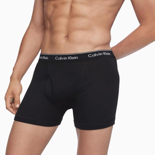 Calvin Klein Men's Cotton Classics 3-pack Boxer Briefs - Size Small - Image 4