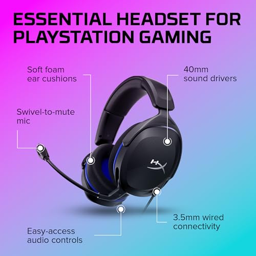 HyperX Cloud Stinger 2 Core - Lightweight Gaming Headset for Playstation - Image 5