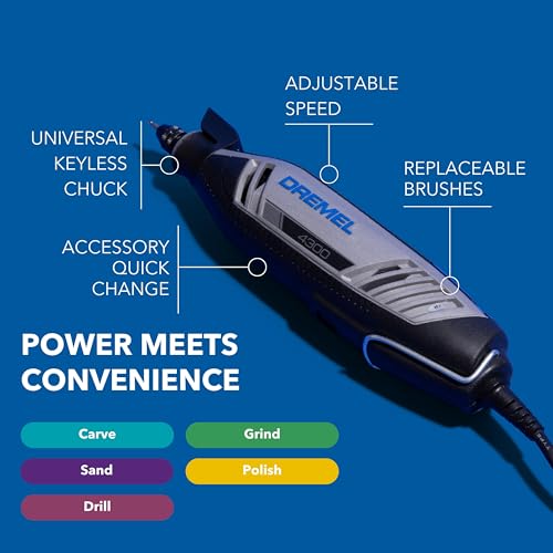 Dremel 4300 High Performance Rotary Tool Kit with LED Light - Image 3