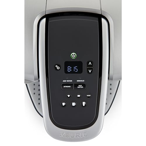 Keurig K-Elite Coffee Maker with Iced Coffee & Temp Controls, Brushed Silver - Image 2