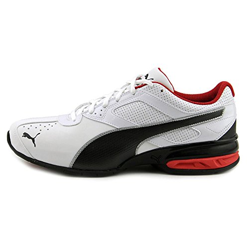PUMA Men's Tazon 6 FM Shoes in White/Silver - Image 2