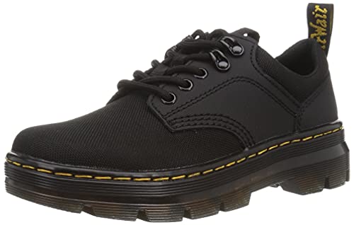 Dr. Martens Unisex 5 Tie Shoe – Black Extra Tough & Durable