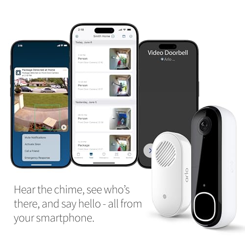 Arlo 2K Video Doorbell & Chime 2 Bundle - Image 3