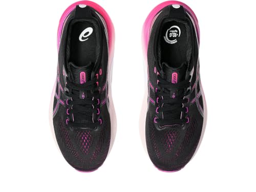 ASICS Women's Gel-Kayano 31 Running Shoes - Black/Bold Magenta - Image 6