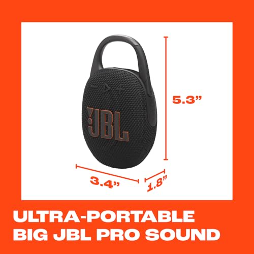 JBL Clip 5 - Ultra-Portable Waterproof Bluetooth Speaker - Image 5