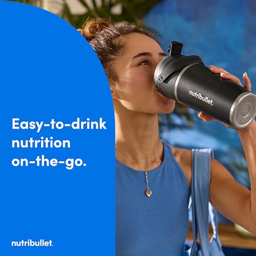 NutriBullet Flip Cordless Portable Blender with Insulated Cup - Image 12