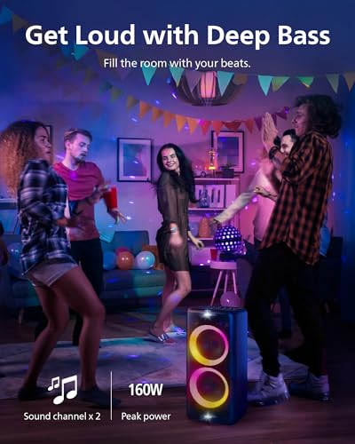 Philips X5206 Bluetooth Party Speaker with Exciting Light Show & Karaoke - Image 5