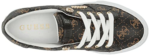 Guess Women's Loven3 Sneaker - Brown Multi 908 - Image 5