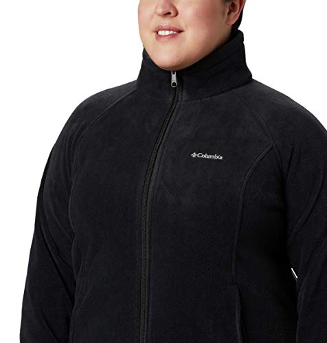 Columbia Women's Benton Springs Full Zip Fleece Jacket - Black (Medium) - Image 8
