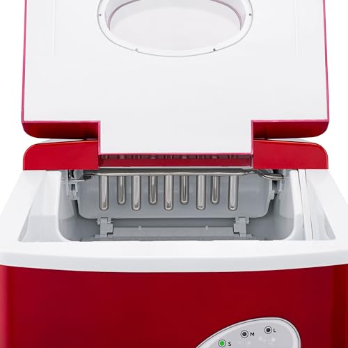 Newair Bullet Ice Machine - 28 lbs/Day Portable Ice Maker in Red - Image 15