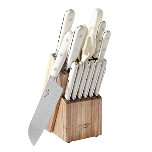 Martha Stewart Ruxton 14-Piece Knife Block Set