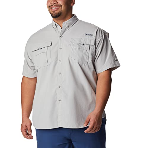 Columbia Men's Bahama II Short Sleeve PFG Fishing Shirt, Cool Grey, Large - Image 7