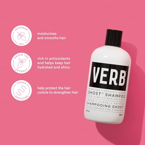 VERB Ghost Shampoo - Vegan & Weightless Haircare, 32 fl oz - Image 3