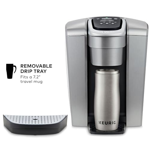 Keurig K-Elite Coffee Maker with Iced Coffee & Temp Controls, Brushed Silver - Image 4