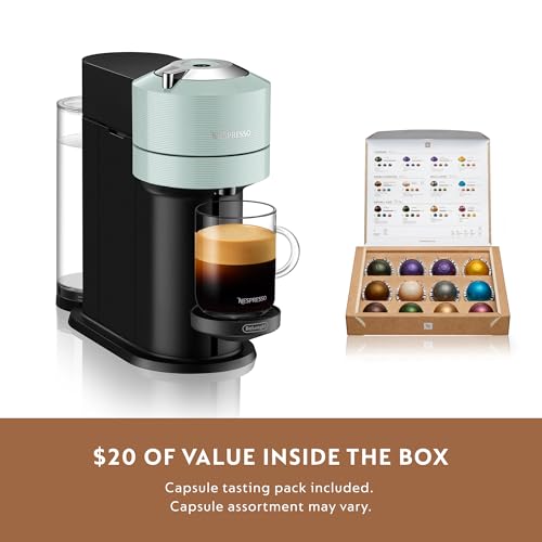 Nespresso Vertuo Next Coffee Maker - Compact & Sustainable, Jade - Image 7
