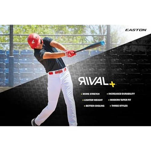 Easton RIVAL+ Baseball Pant - Grey - Adult Small - Image 4